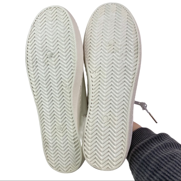 NEW Vintage Havana Bianca Sneakers White Silver - Picture 12 of 14